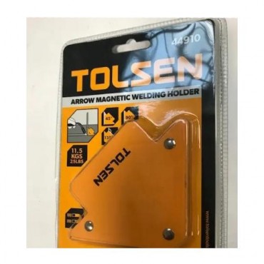 Магнит для сварки и монтажа Tolsen Tools сила прижатия до 11,3 кг 45°/75°/135° (26b1ecfe)