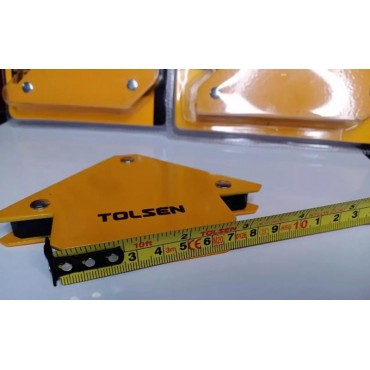 Магнит для сварки и монтажа Tolsen Tools сила прижатия до 11,3 кг 45°/75°/135° (26b1ecfe)