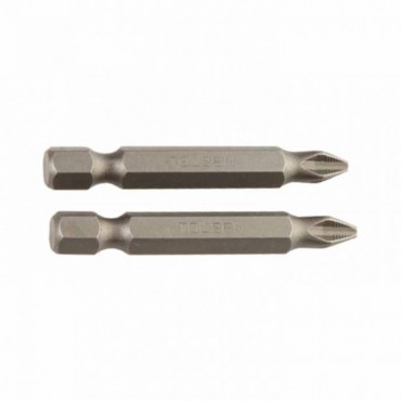 Биты с наконечниками Philips Tolsen Tools PH1 50 мм 2 шт. (015fe4c4)