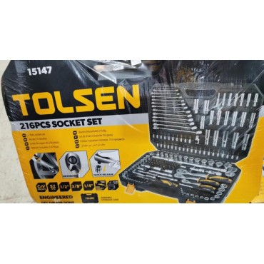 Комплект инструментов Tolsen Tools 216 предметов