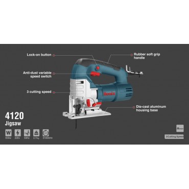 Лобзики мощностью 650 вт,3100 RPM 4120