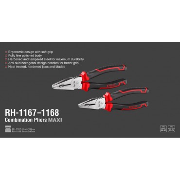 Пассатижи – Maxi Ronix RH-1168 RH-1168