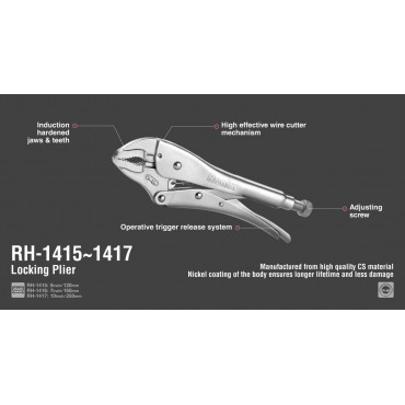 Зажим с фиксатором RH-1415