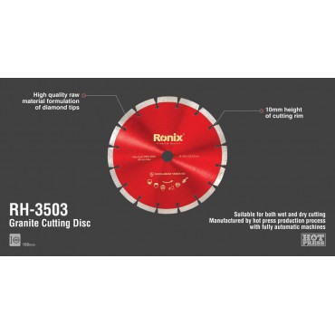 Отрезный диск по граниту  180 мм RH-3503