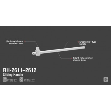 Торцовая головка с подвижным колесным ключом 30 см RH-2611