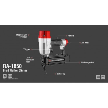 Гвоздодер пневматический 1,3 кг RA-1850